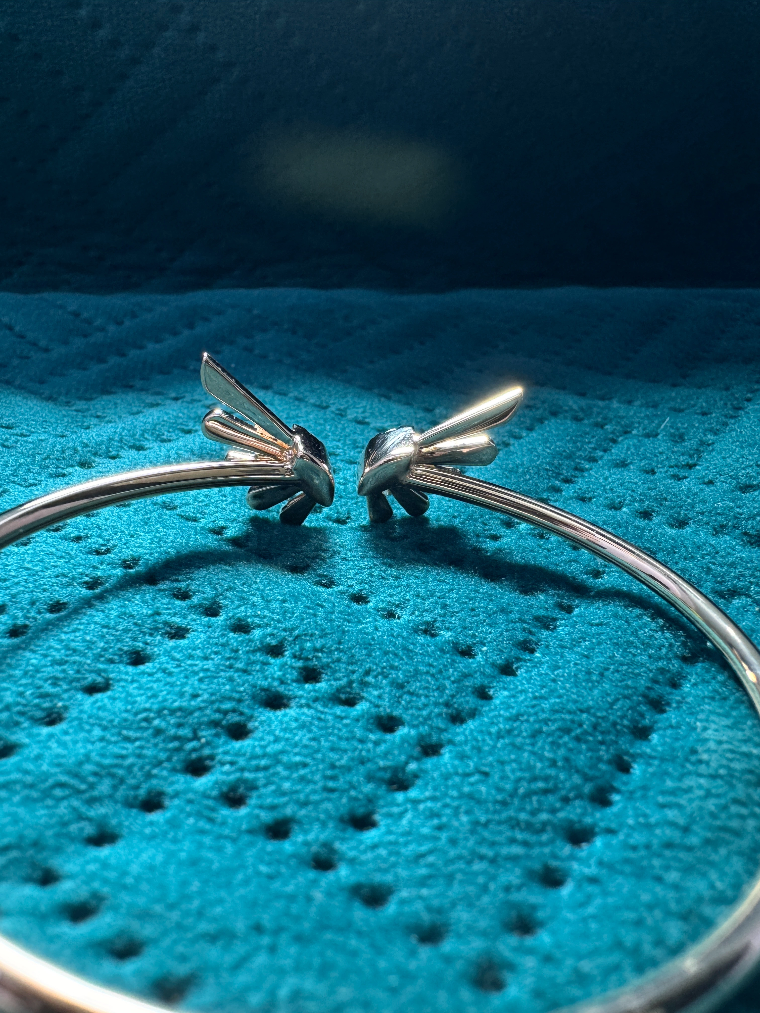 9 KT Rose Gold Pear & Round Lab-Grown/Natural Diamond Bracelet | 7.44 g | 0.548 ct Diamond view 5