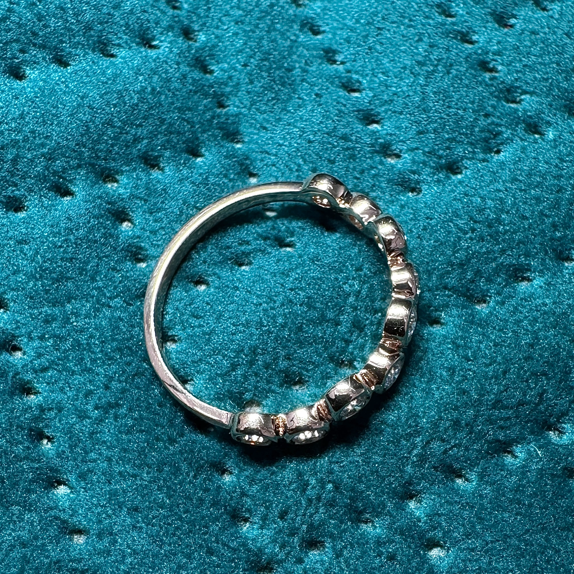 9 KT Rose Gold Round Lab-Grown/Natural Diamond Ring | 1.45 g | 0.437 ct Diamond view 6
