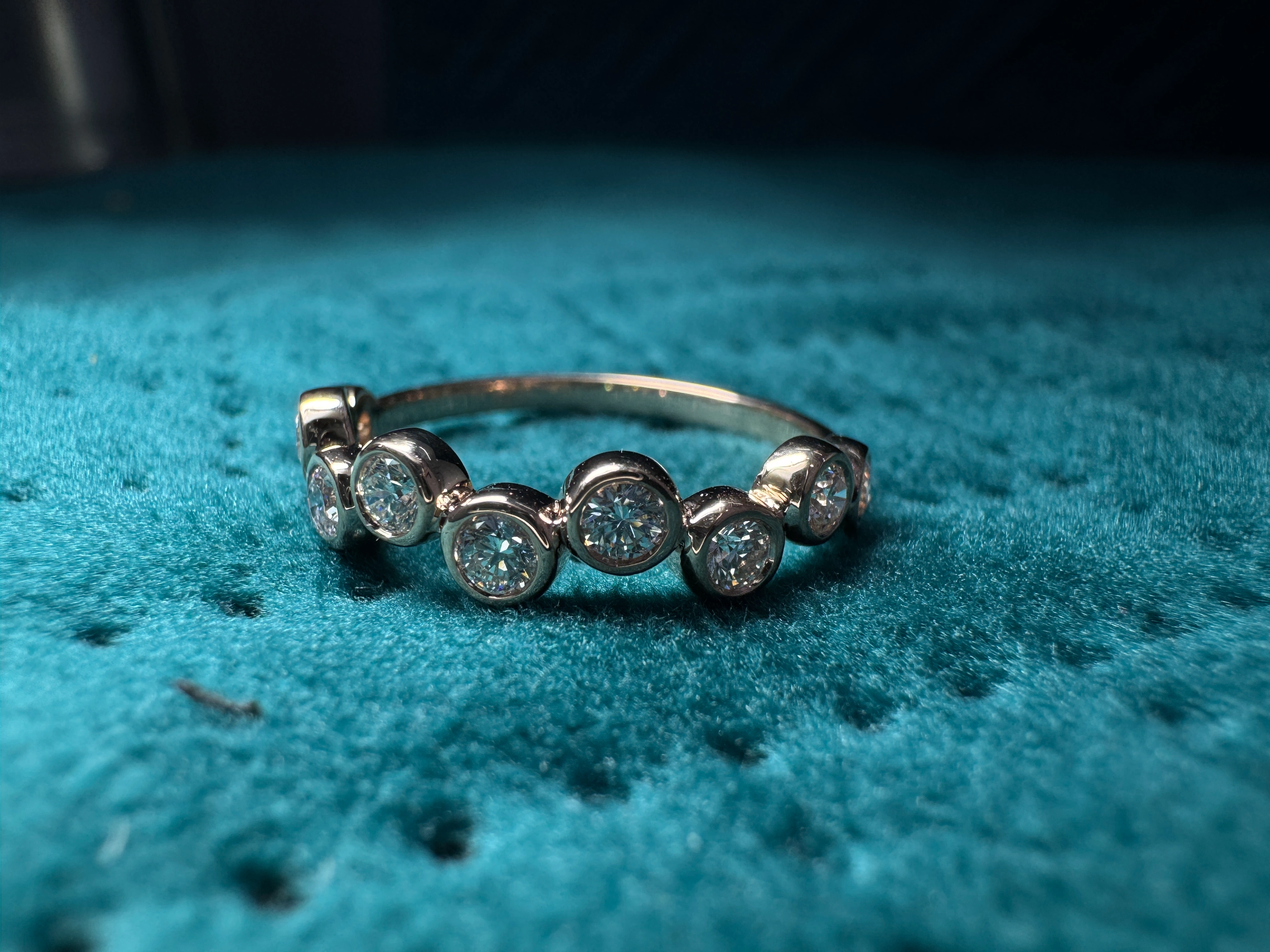 9 KT Rose Gold Round Lab-Grown/Natural Diamond Ring | 1.45 g | 0.437 ct Diamond view 7