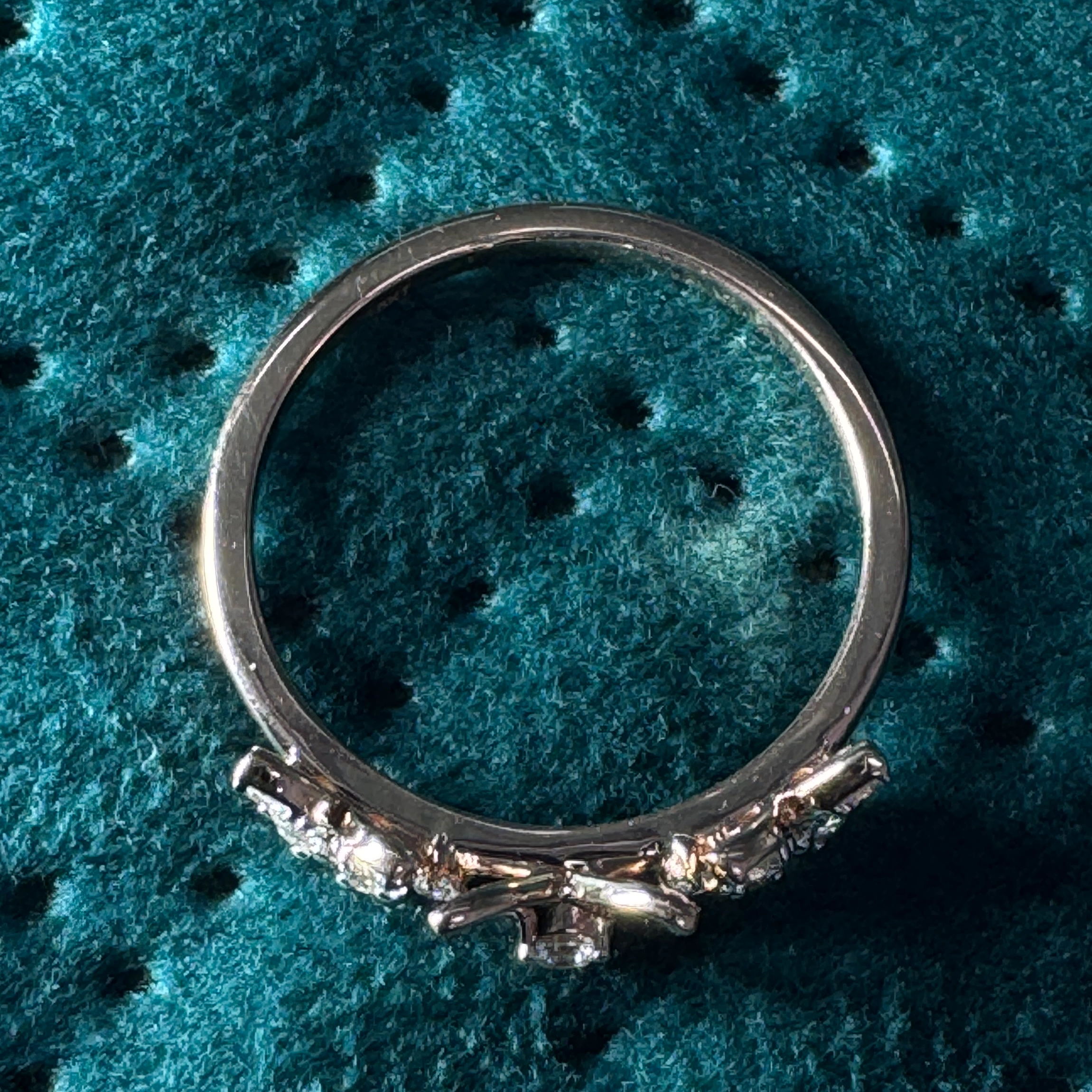 9 KT Rose Gold Round Lab-Grown/Natural Diamond Ring | 1.77 g | 0.257 ct Diamond view 5