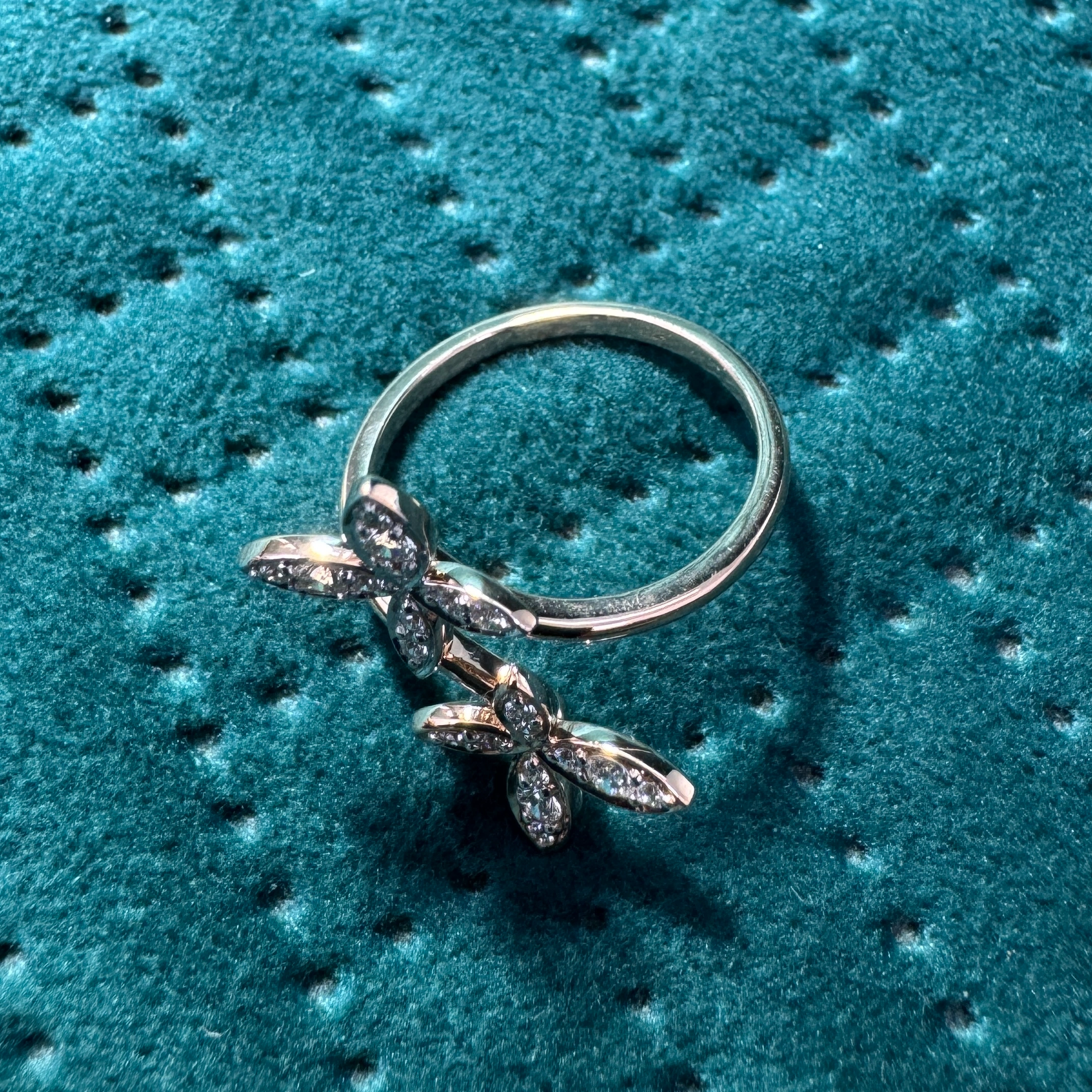9 KT Rose Gold Round Lab-Grown/Natural Diamond Ring | 2.18 g | 0.274 ct Diamond view 6