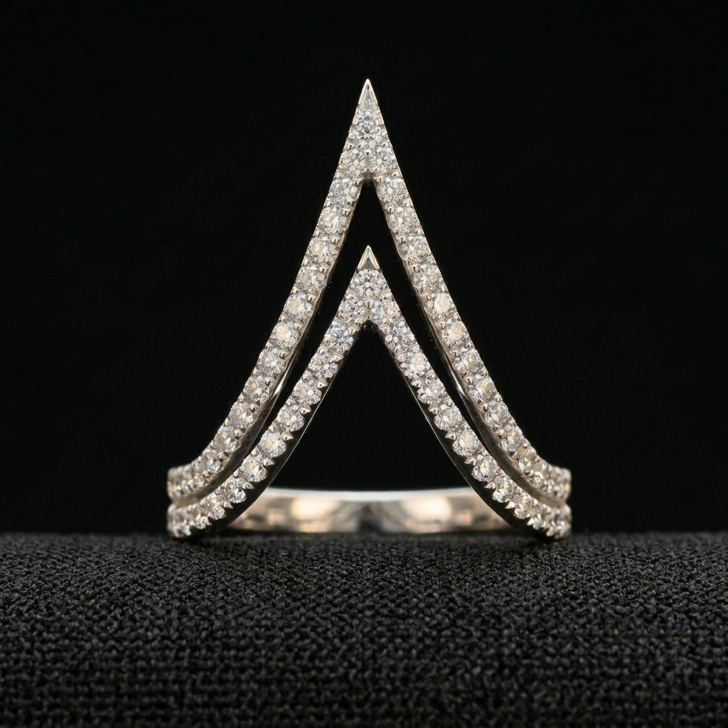 IGI Certified 0.80 Ct Round Diamond Ring in 9K Gold (3g)