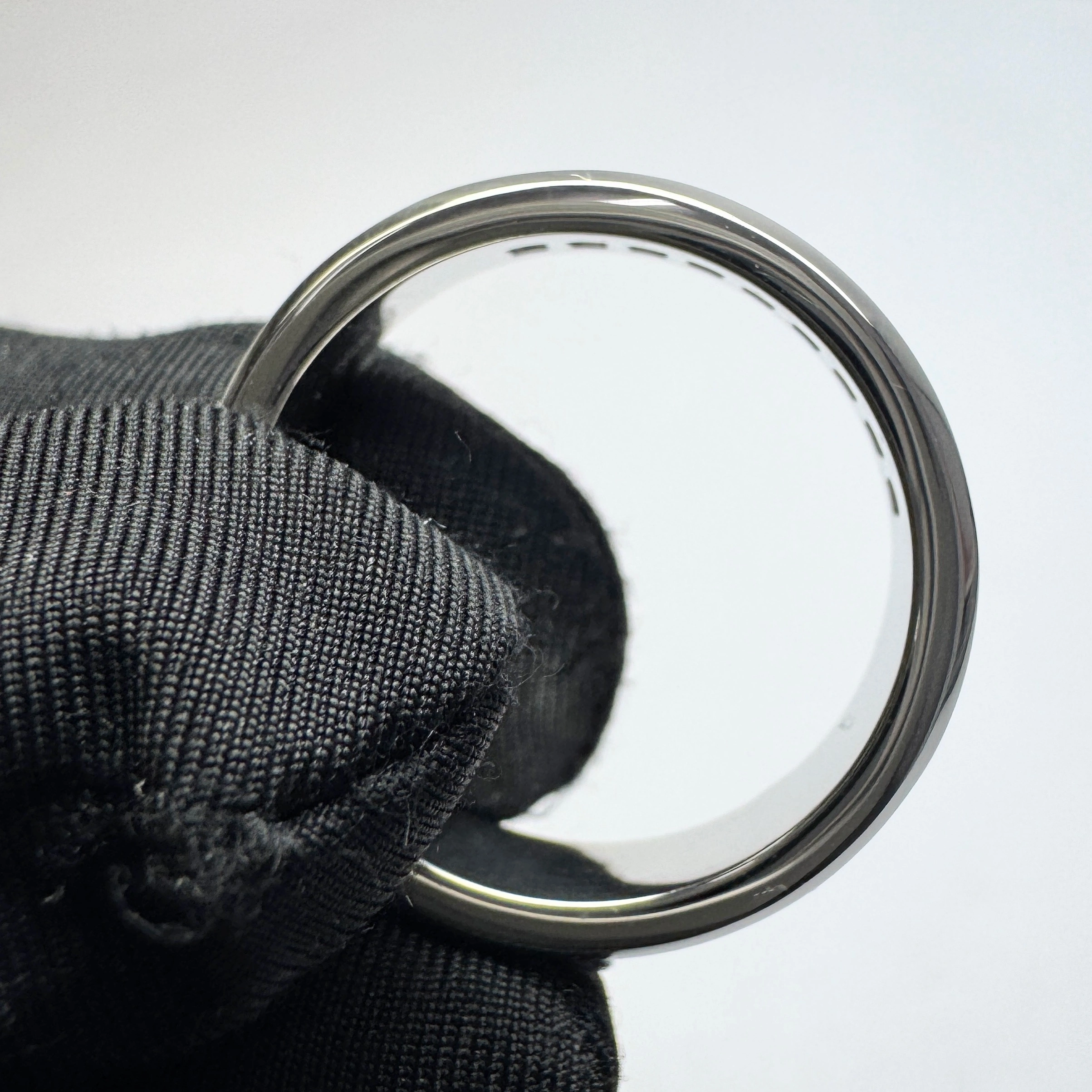 PT950 Platinum Princess-Cut Lab-Grown Diamond Ring view 8