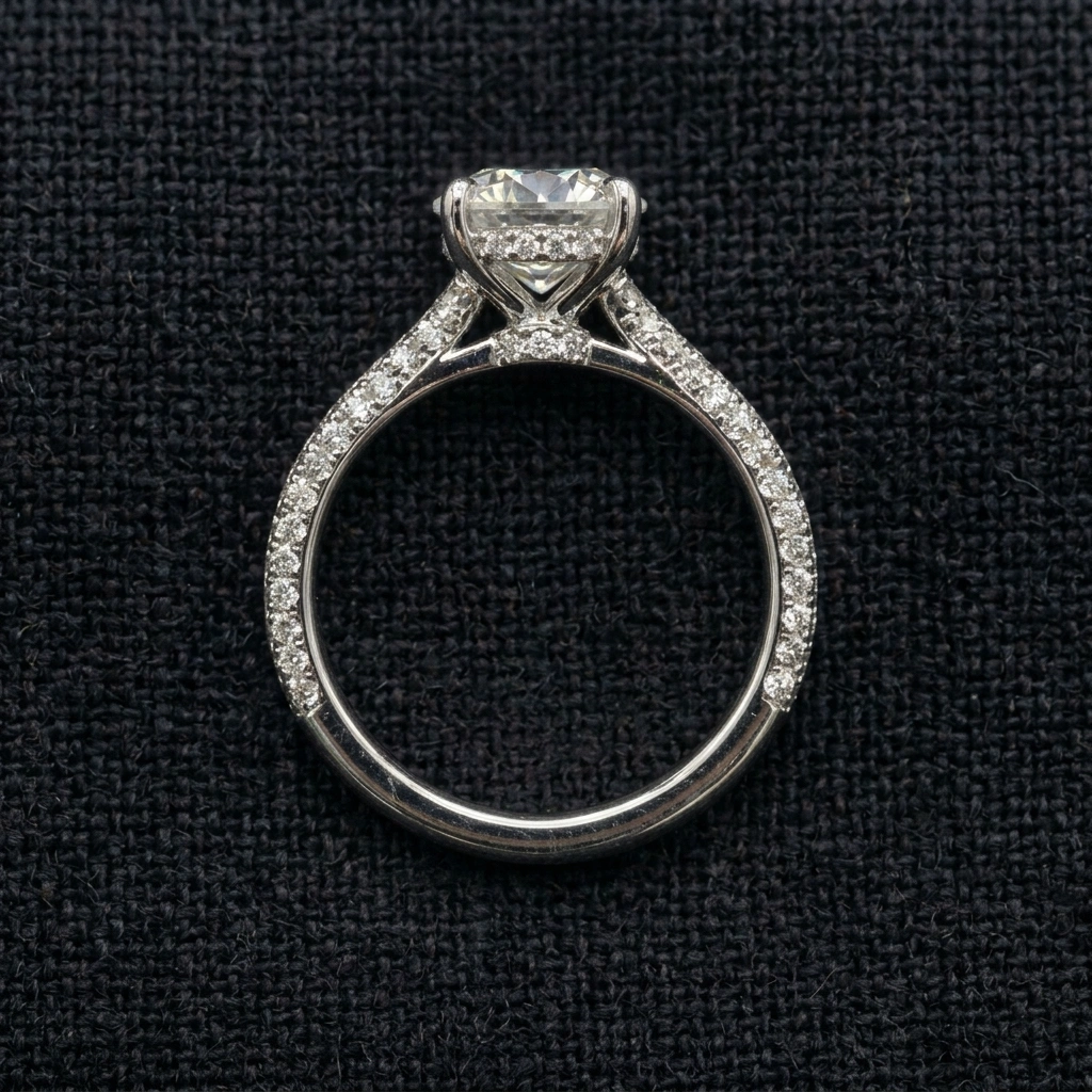 3.00 TCW Marquise & Round Diamond Earrings | 2.50 CT Marquise Center | Solid Platinum 950 view 7