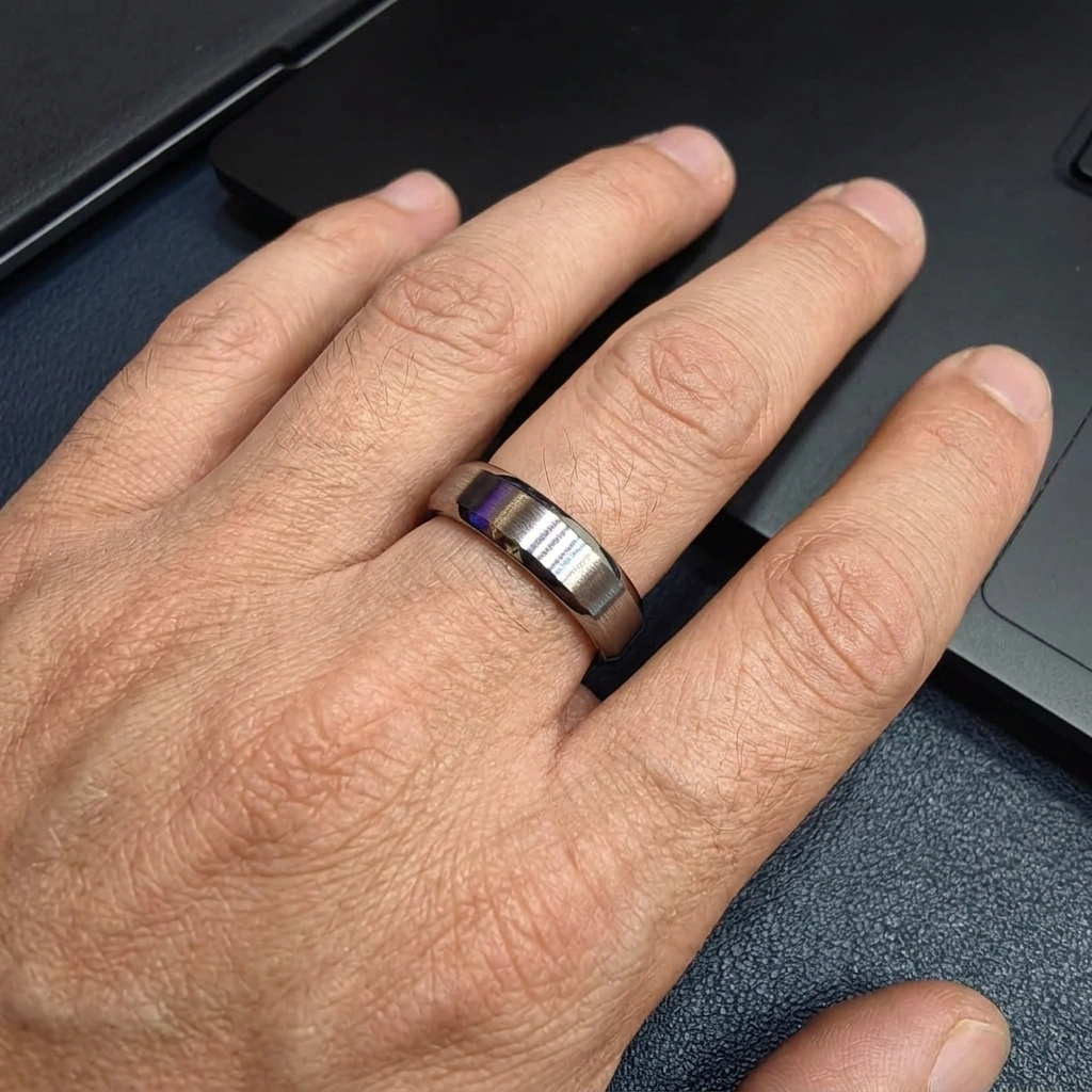 Classic PT950 Platinum Wedding Band | Minimalist Platinum Band for Men view 6