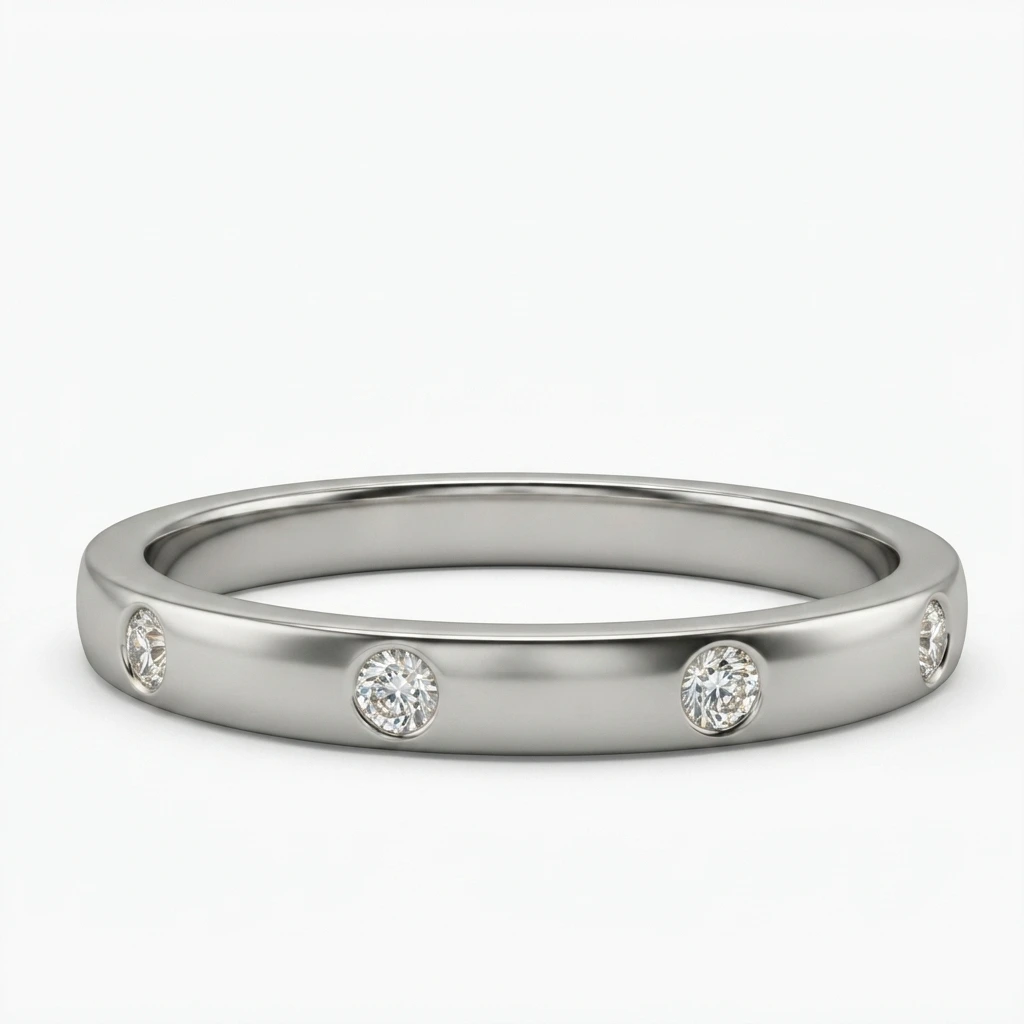 Custom Round Lab Grown Diamond Ring | IGI Certified view 3