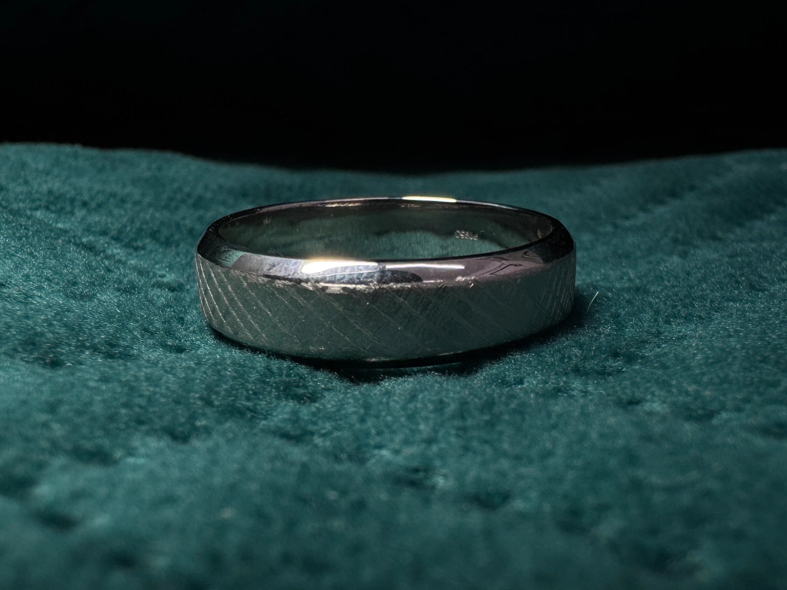 Elegant PT950 Platinum Ring crafted in 11.90 grams, offering a sleek and durable design with a premium luxury finish. view 3