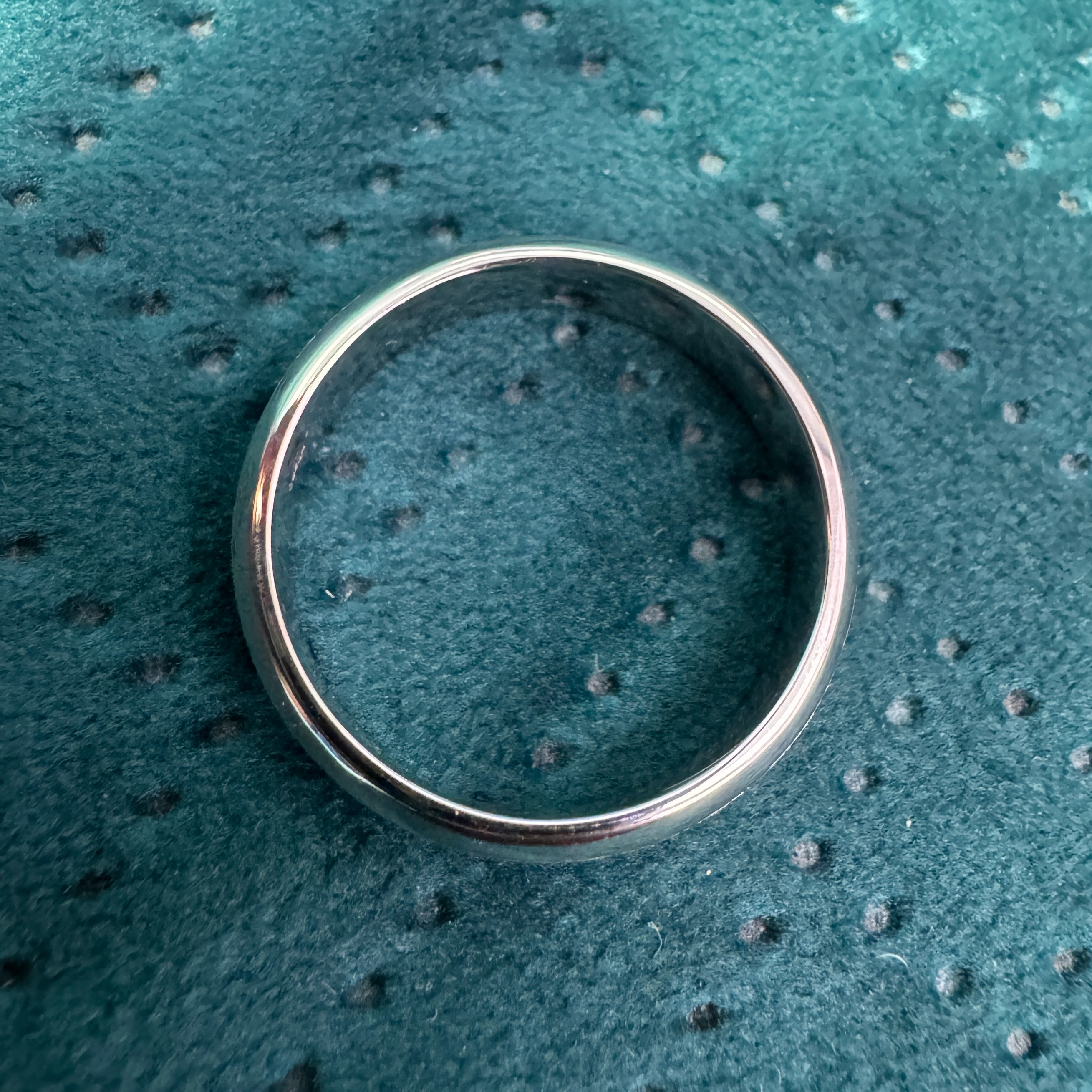 Elegant PT950 Platinum Ring crafted in 11.90 grams, offering a sleek and durable design with a premium luxury finish. view 5