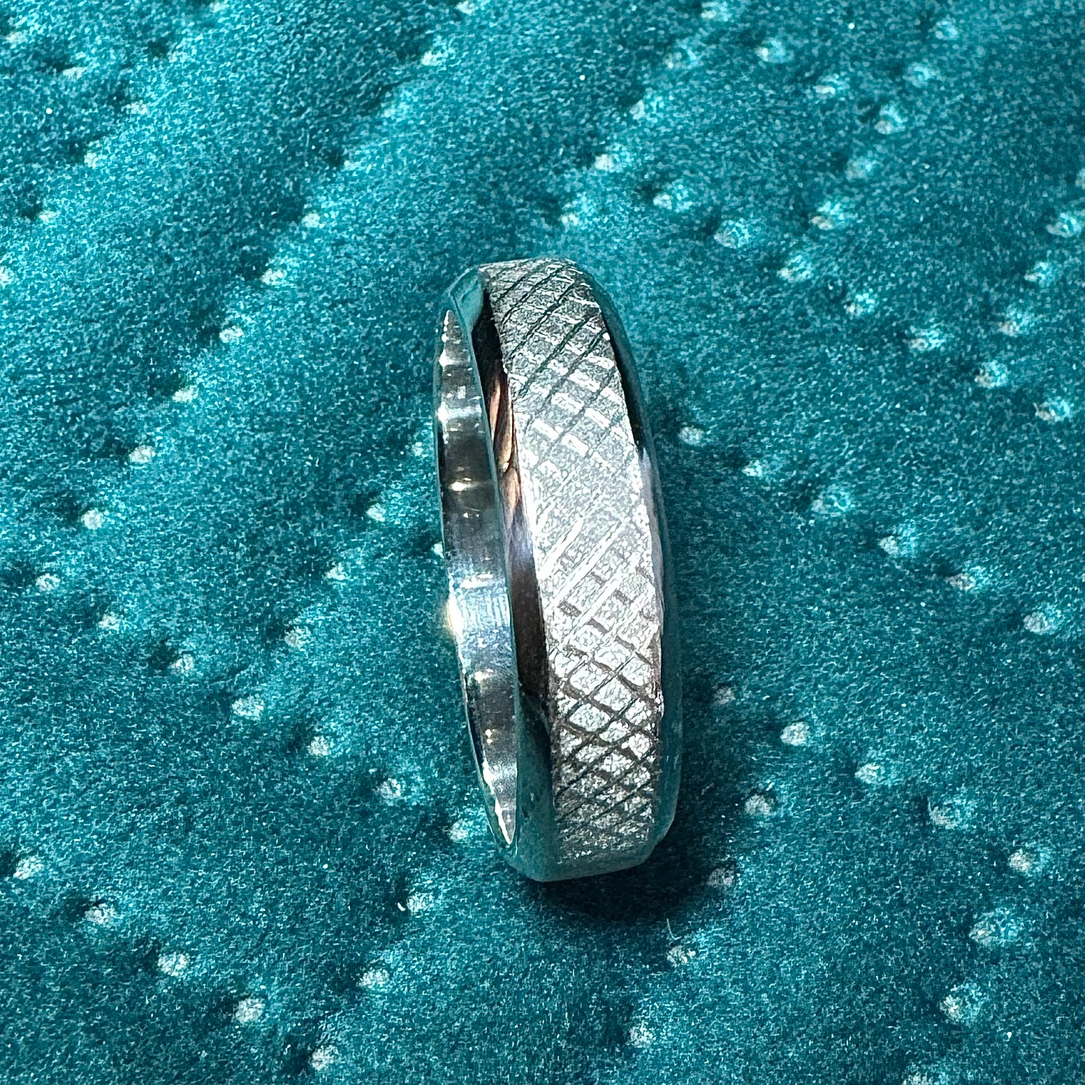 Elegant PT950 Platinum Ring crafted in 11.90 grams, offering a sleek and durable design with a premium luxury finish. view 7