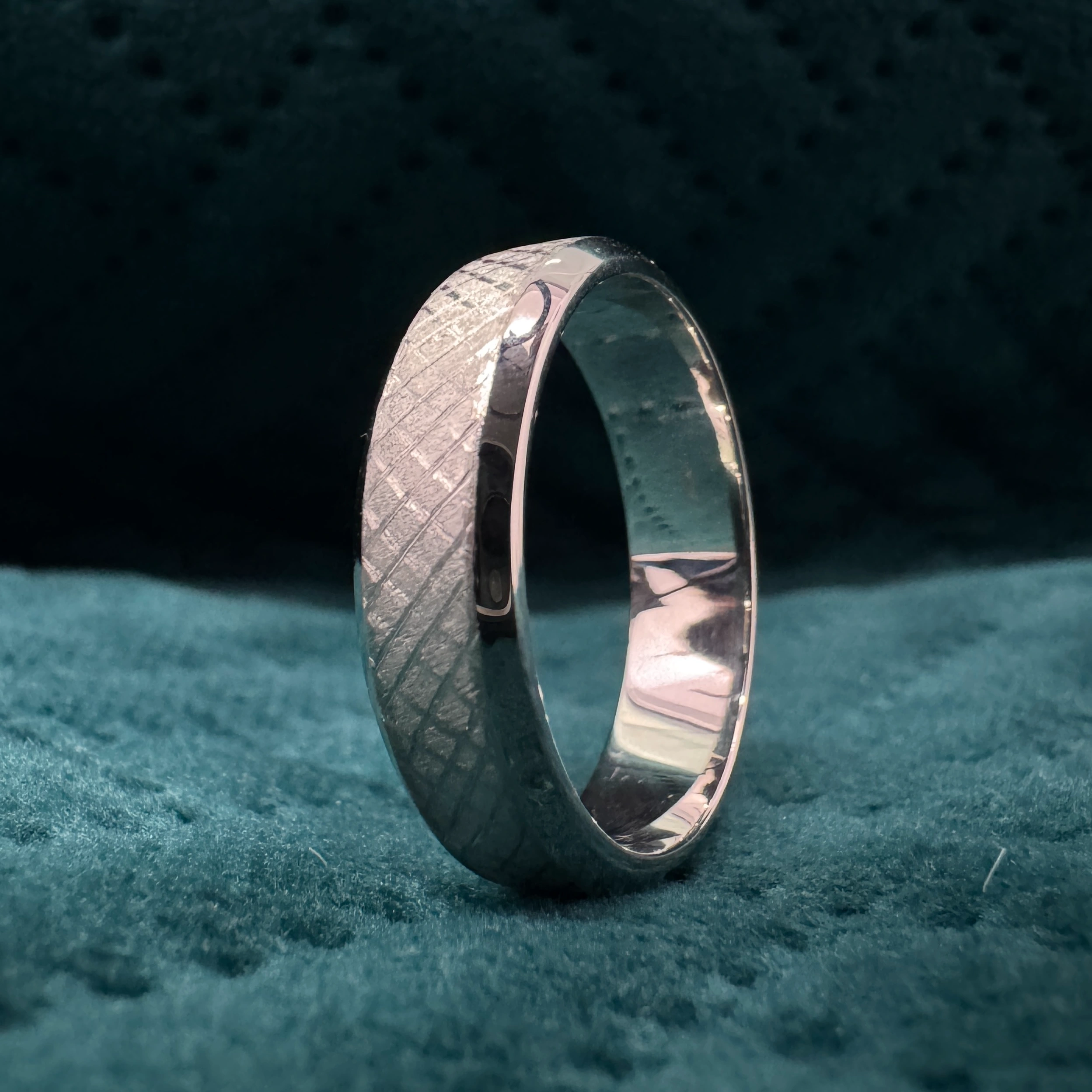 Elegant PT950 Platinum Ring crafted in 11.90 grams, offering a sleek and durable design with a premium luxury finish.