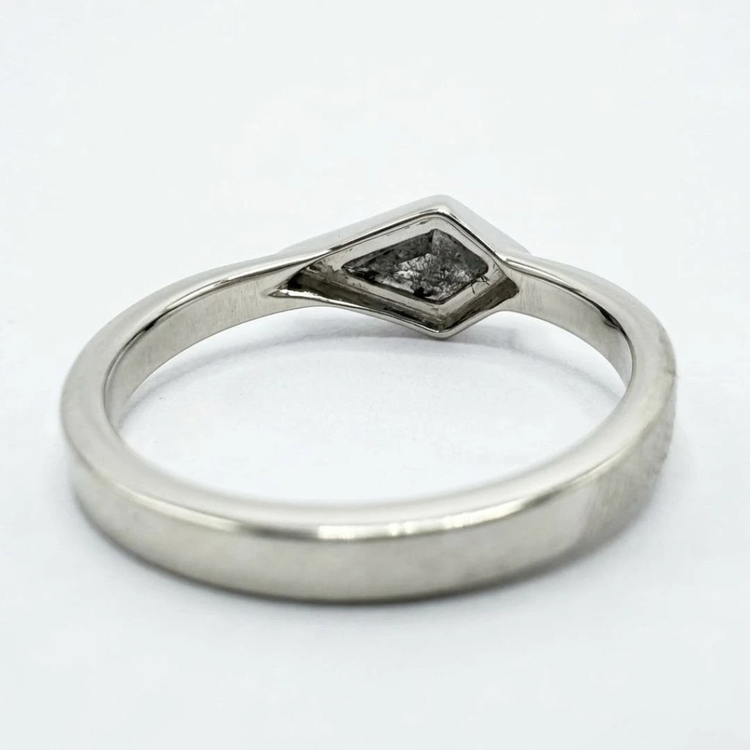Kite Shape Lab Grown Diamond Ring | PT950 Platinum | IGI Certified view 5