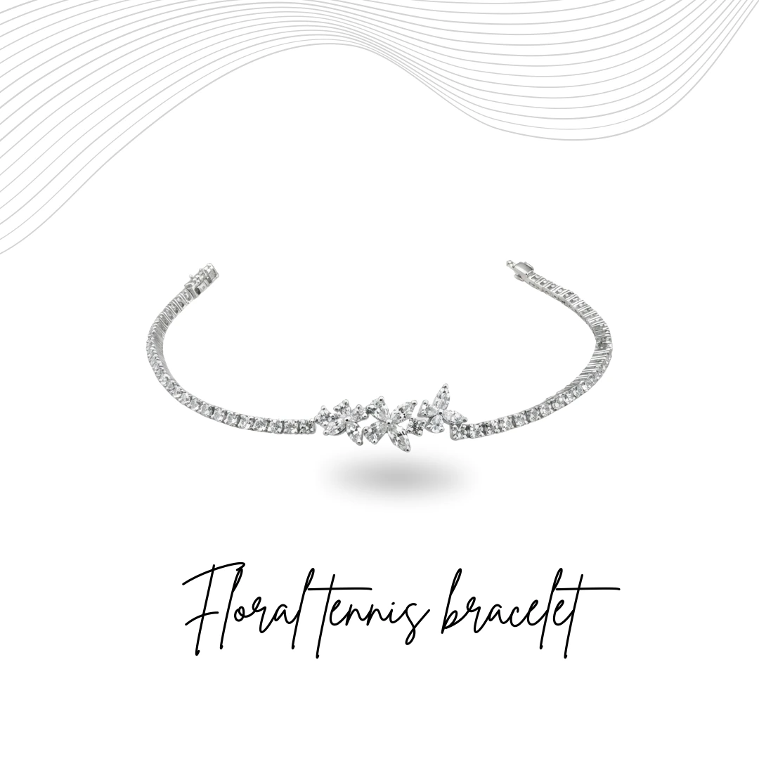 Marquise, Pear & Round Diamond Bracelet | Luxury PT950 Platinum Jewelry