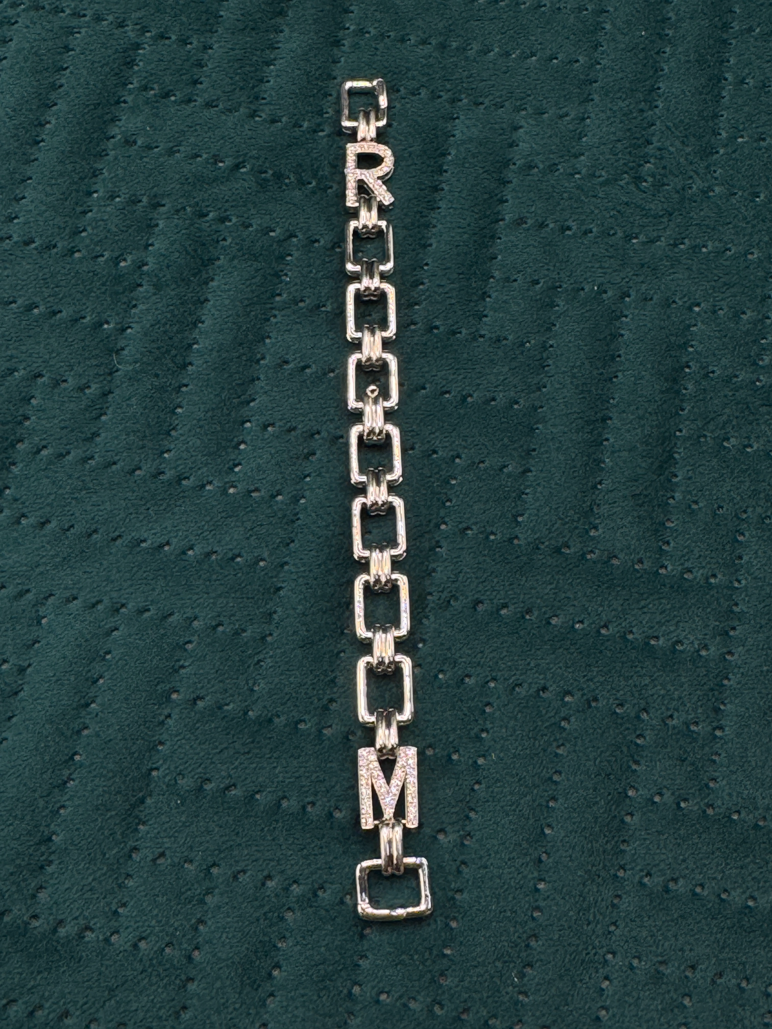 Minimalist Round Diamond Bracelet in PT950 Platinum | 0.61 CT Lab Grown Diamonds