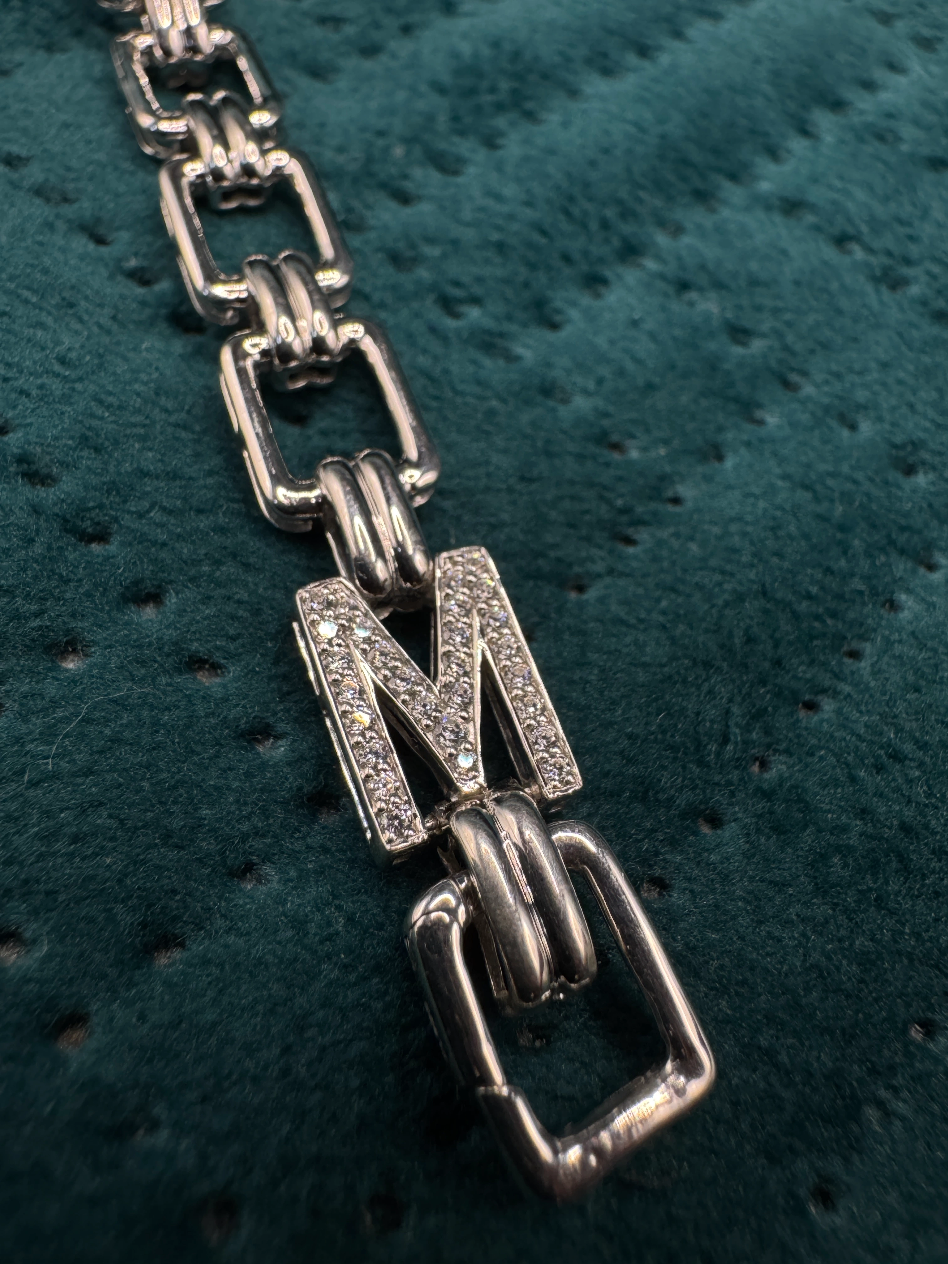 Minimalist Round Diamond Bracelet in PT950 Platinum | 0.61 CT Lab Grown Diamonds view 5