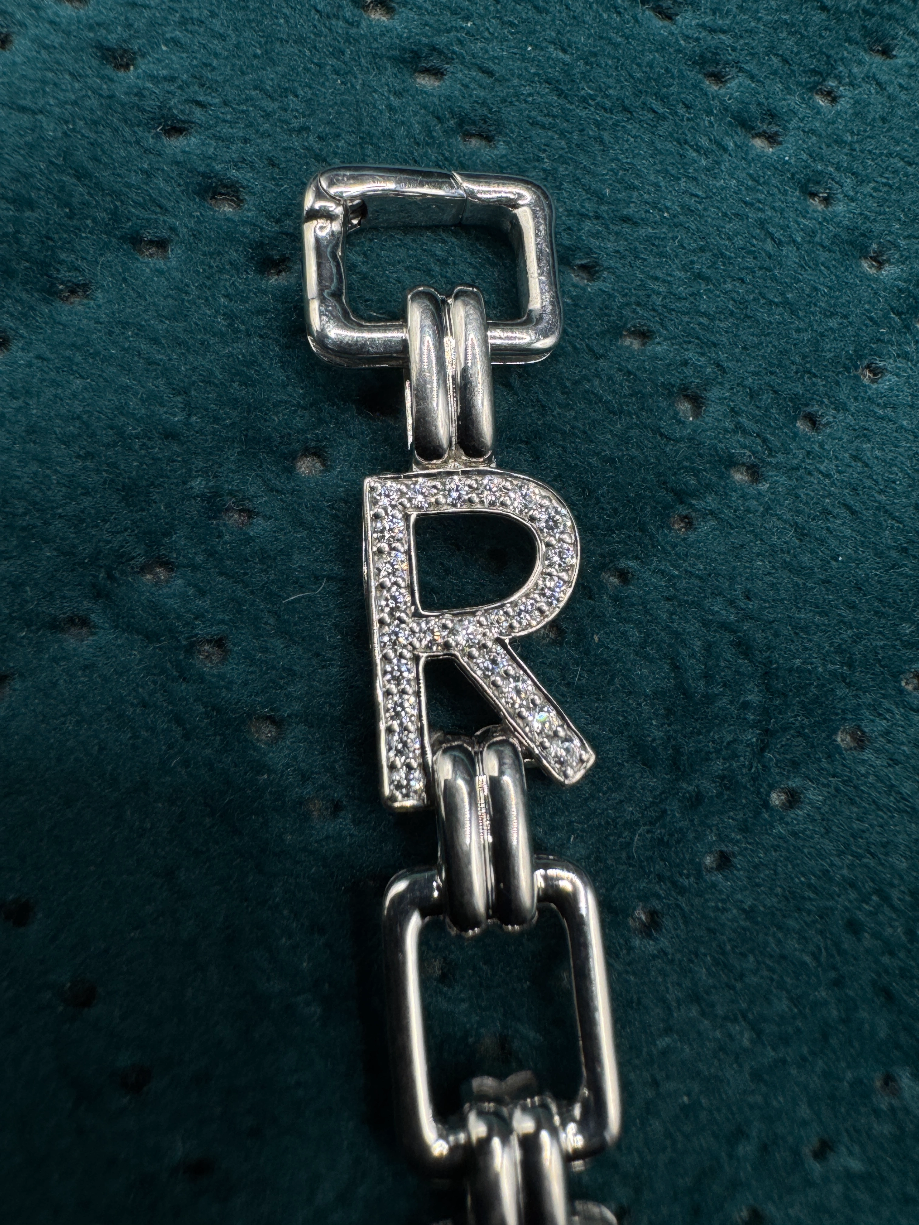 Minimalist Round Diamond Bracelet in PT950 Platinum | 0.61 CT Lab Grown Diamonds view 6