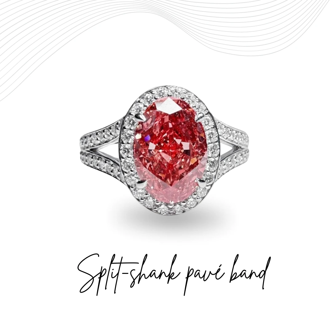Oval & Round Diamond Ring | Lab Grown & Certified