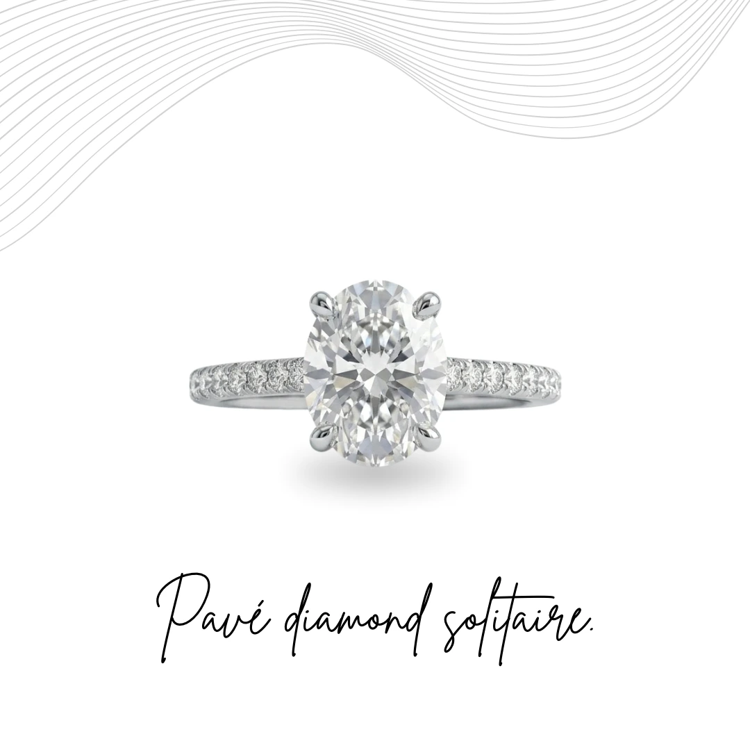 Oval Cut Lab-Grown Diamond Solitaire Ring | PT950 Platinum | IGI Certified