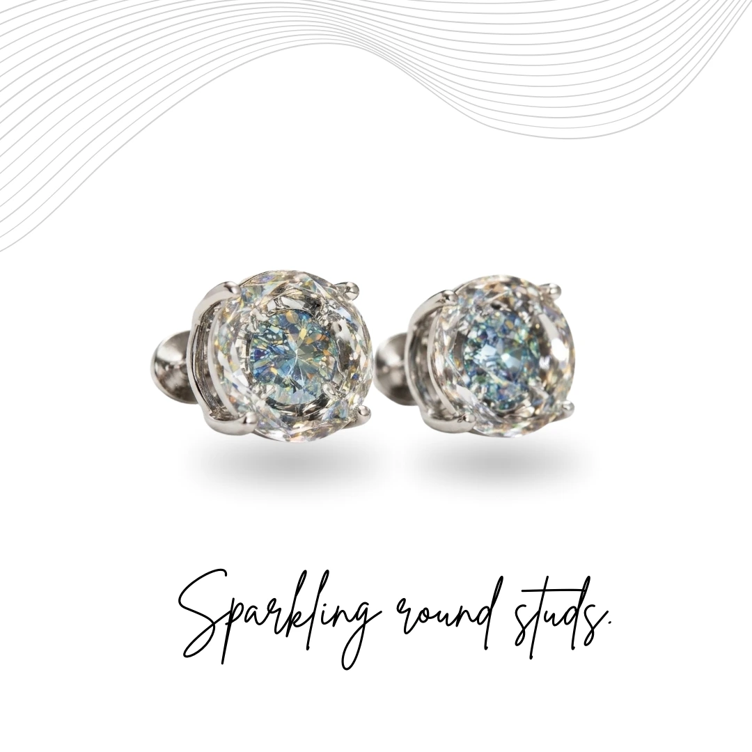 Prism Solitaire Lab Grown Diamond Earrings