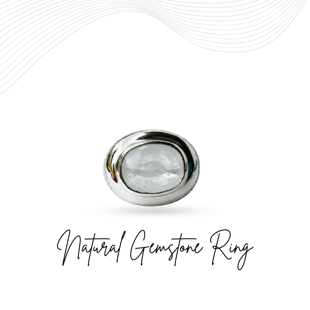 PT950 Platinum Natural Coloured Gemstone Ring | IGI Certified