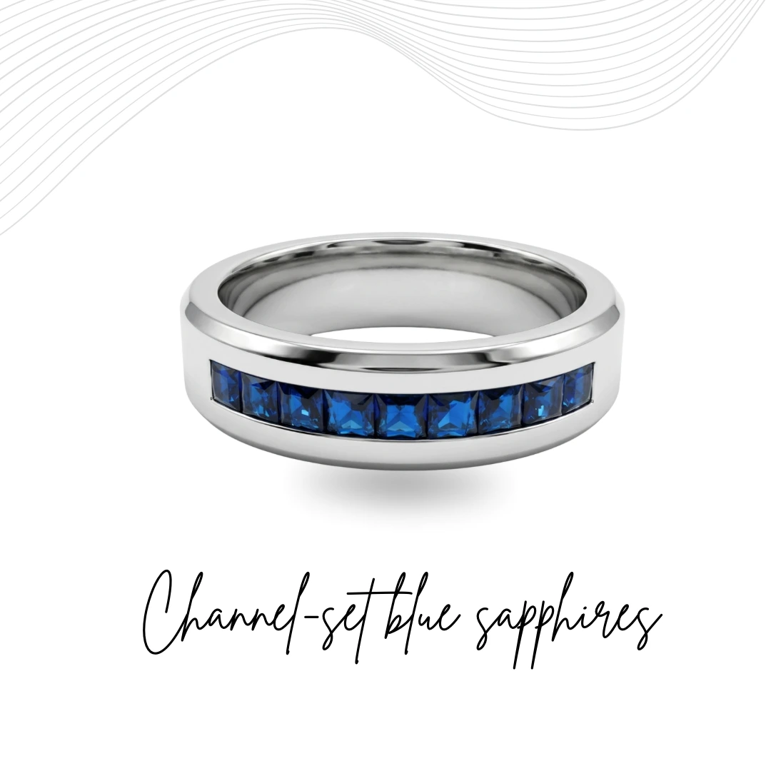 PT950 Platinum Princess-Cut Lab-Grown Diamond Ring