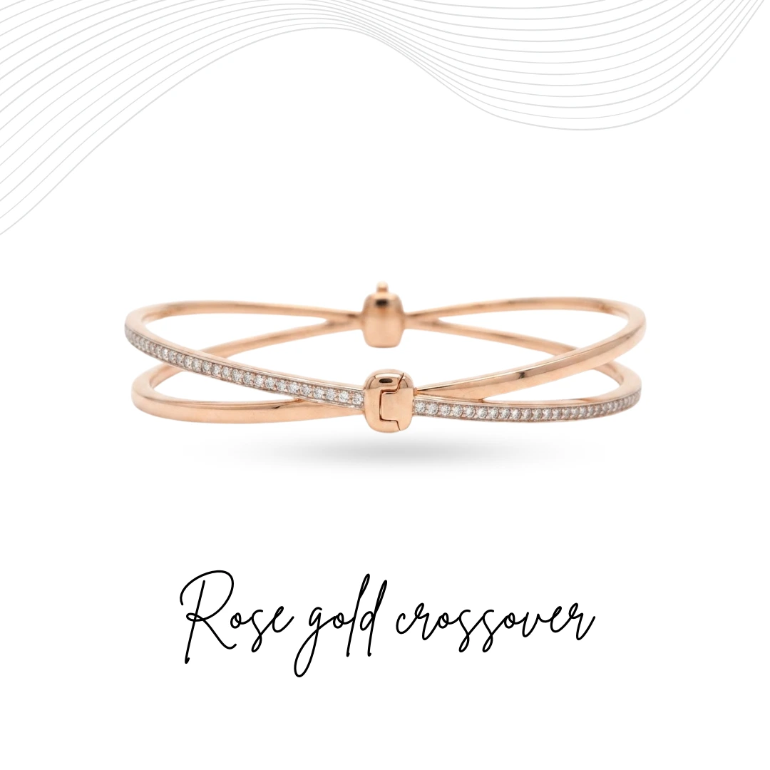 Rose Gold Round Diamond Bracelet | Elegant Fine Jewelry