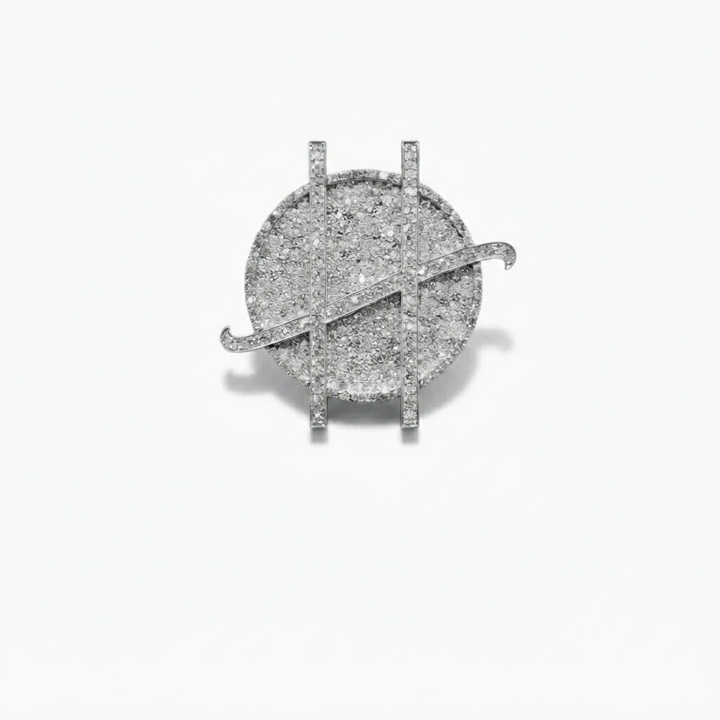 Round Brilliant Diamond Masterpiece Pendant in Solid PT950 Platinum view 3