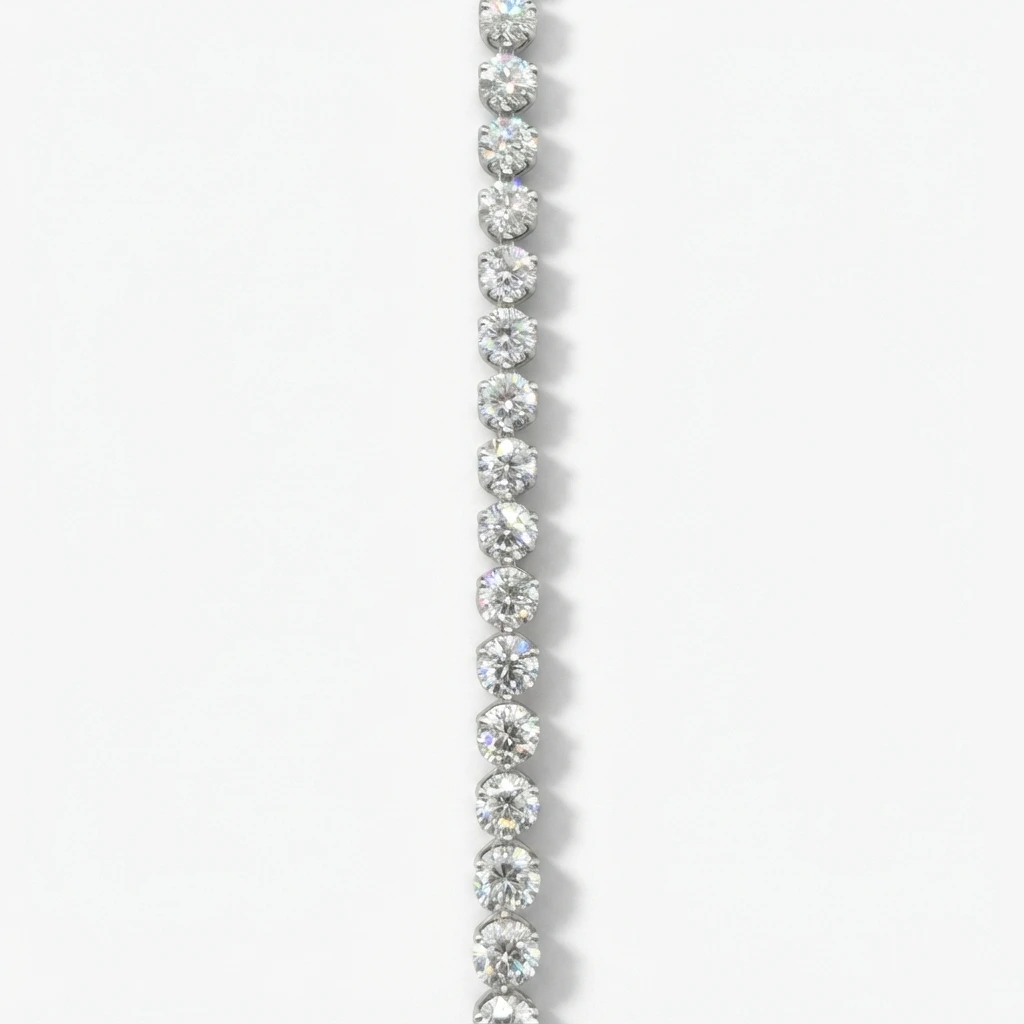 Round Brilliant Lab-Grown Diamond Necklace | IGI Certified view 4