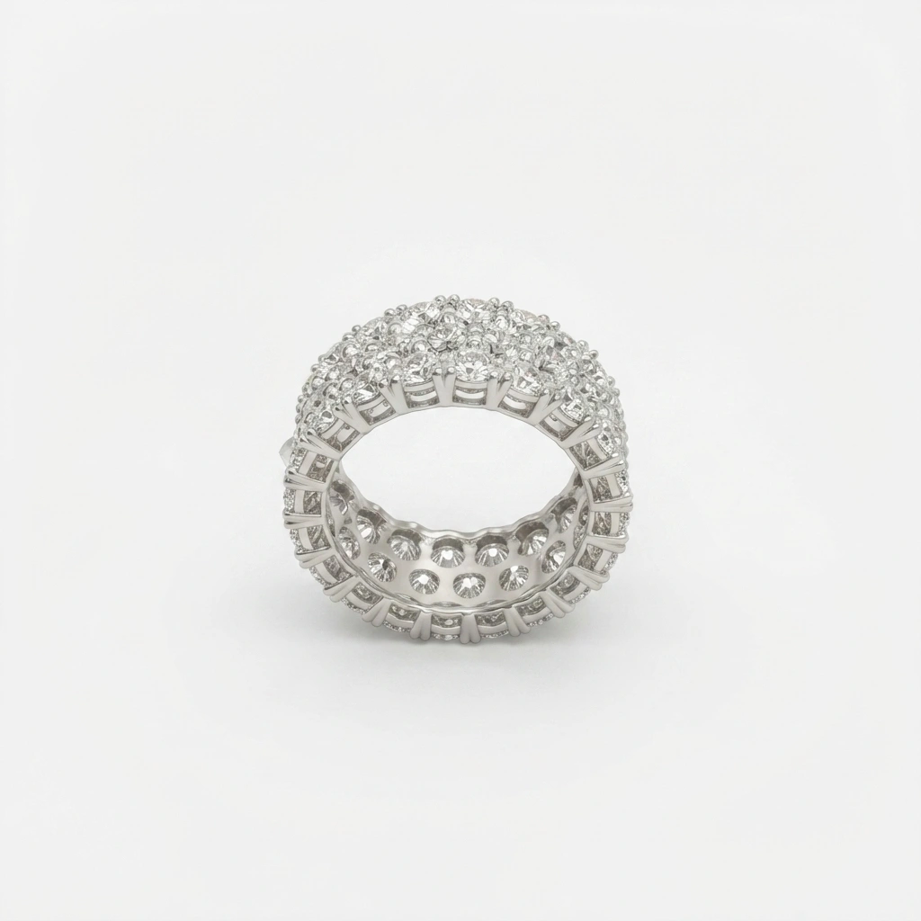Round Brilliant Cut Lab Grown Diamond Ring view 3