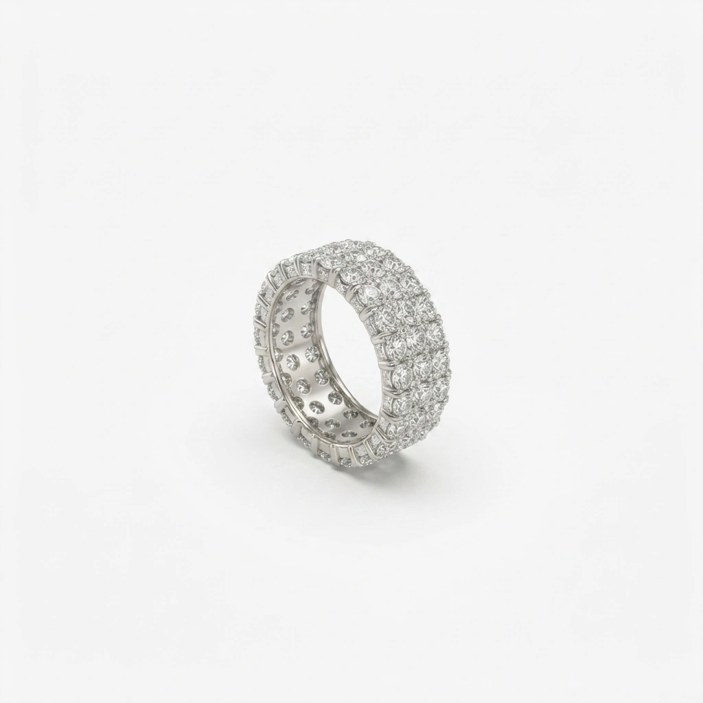 Round Brilliant Cut Lab Grown Diamond Ring view 4