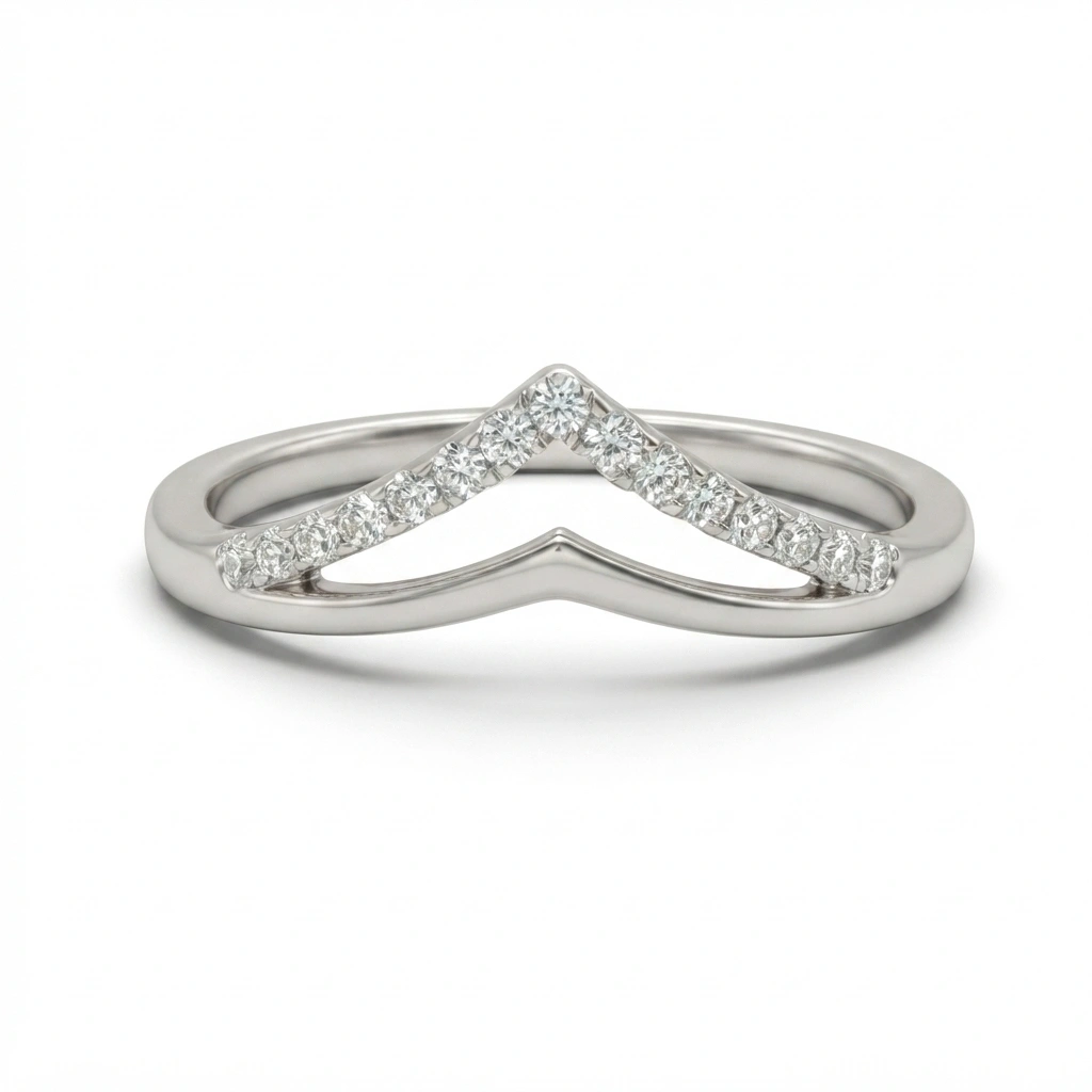 Round Brilliant Lab Grown Diamond Ring in PT950 Platinum for Women view 3
