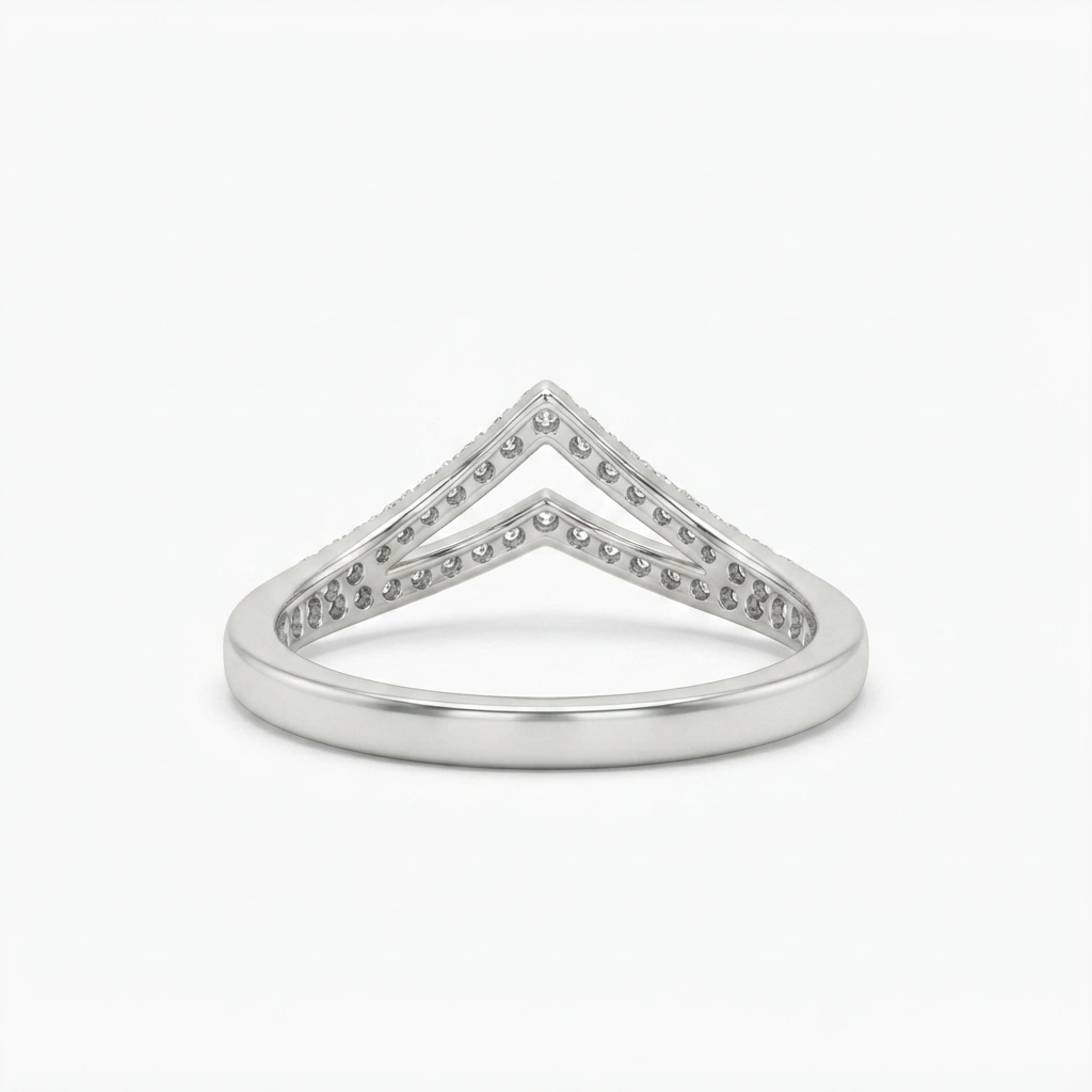Round Brilliant Lab Grown Diamond Ring in PT950 Platinum for Women view 6