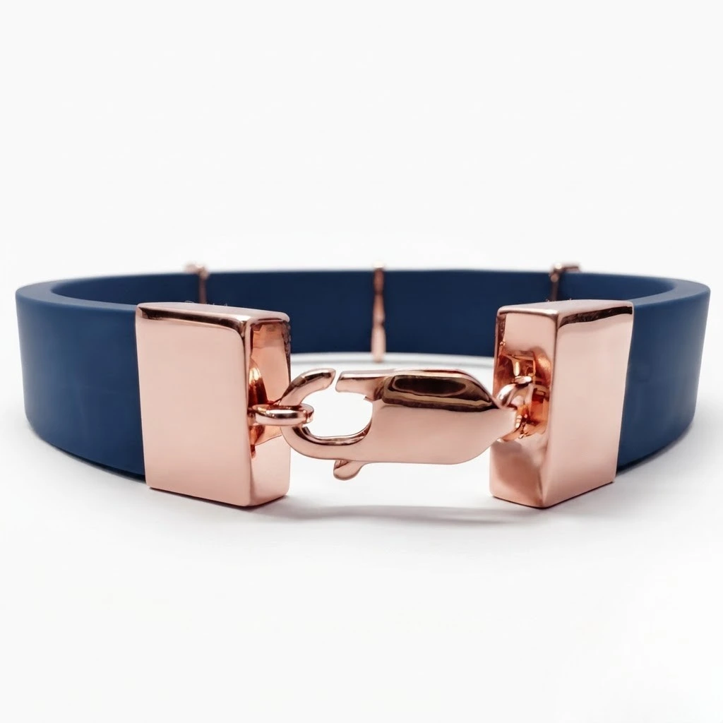 Round Diamond Belt Bracelet in Rose Gold | Fine Jewelry view 5