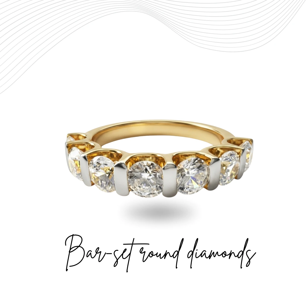 Round Diamond Ring in Yellow Gold | Lab Grown Diamonds