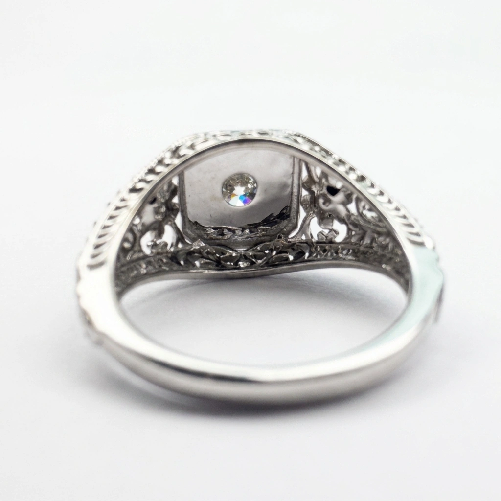 Round Lab Grown Diamond Ring | IGI Certified view 6