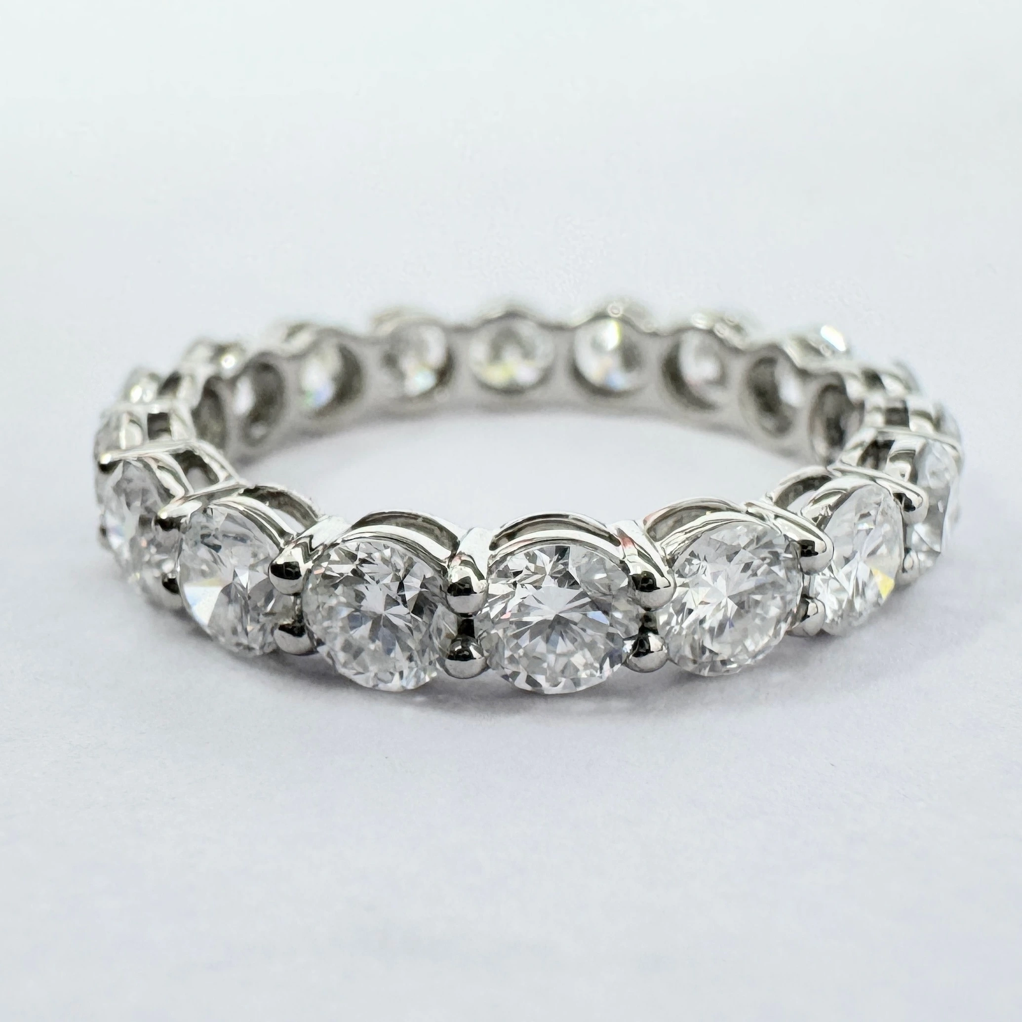 Statement Ring with Round Brilliant Lab Grown Diamonds | IGI Certified view 5