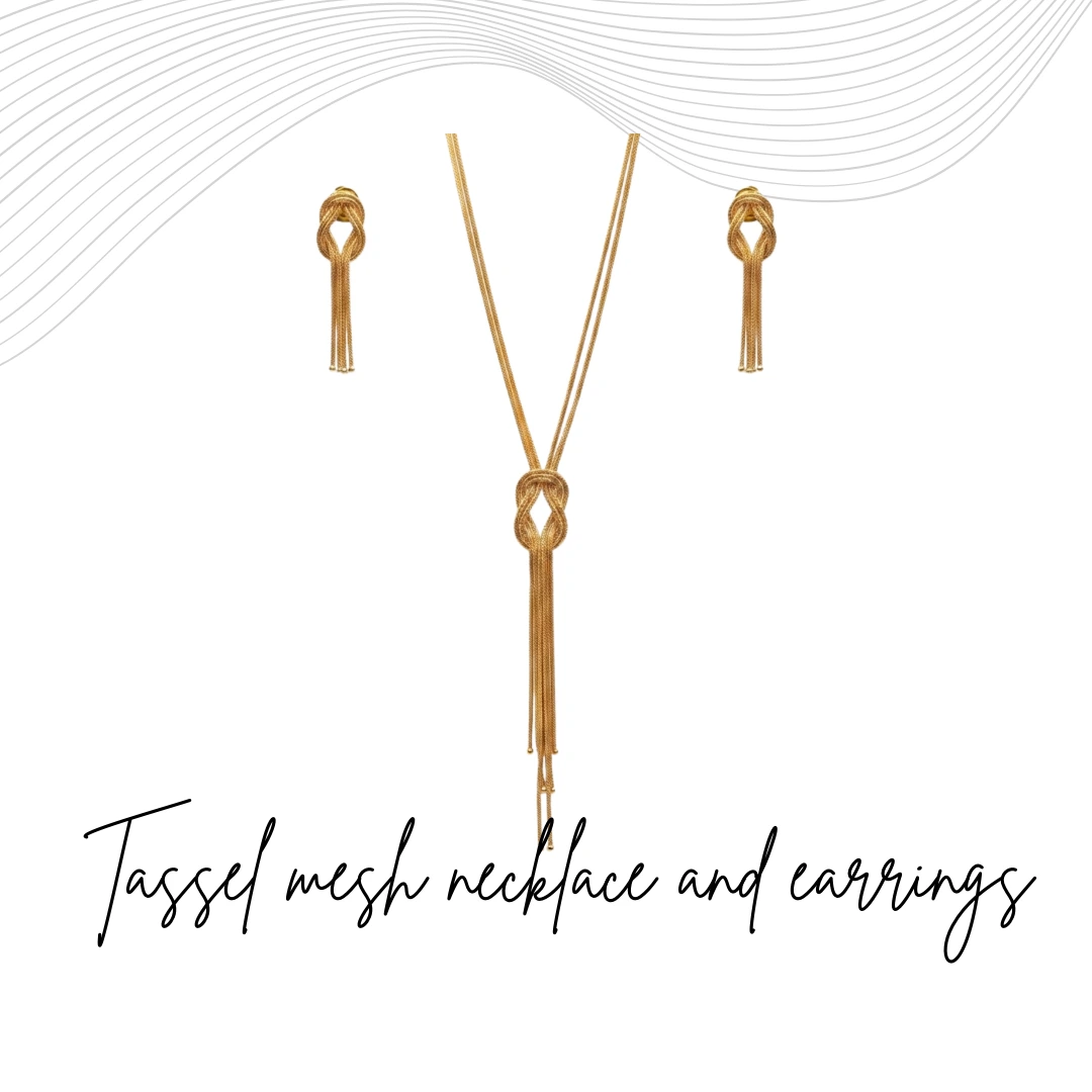Yellow Gold Statement Necklace for Women